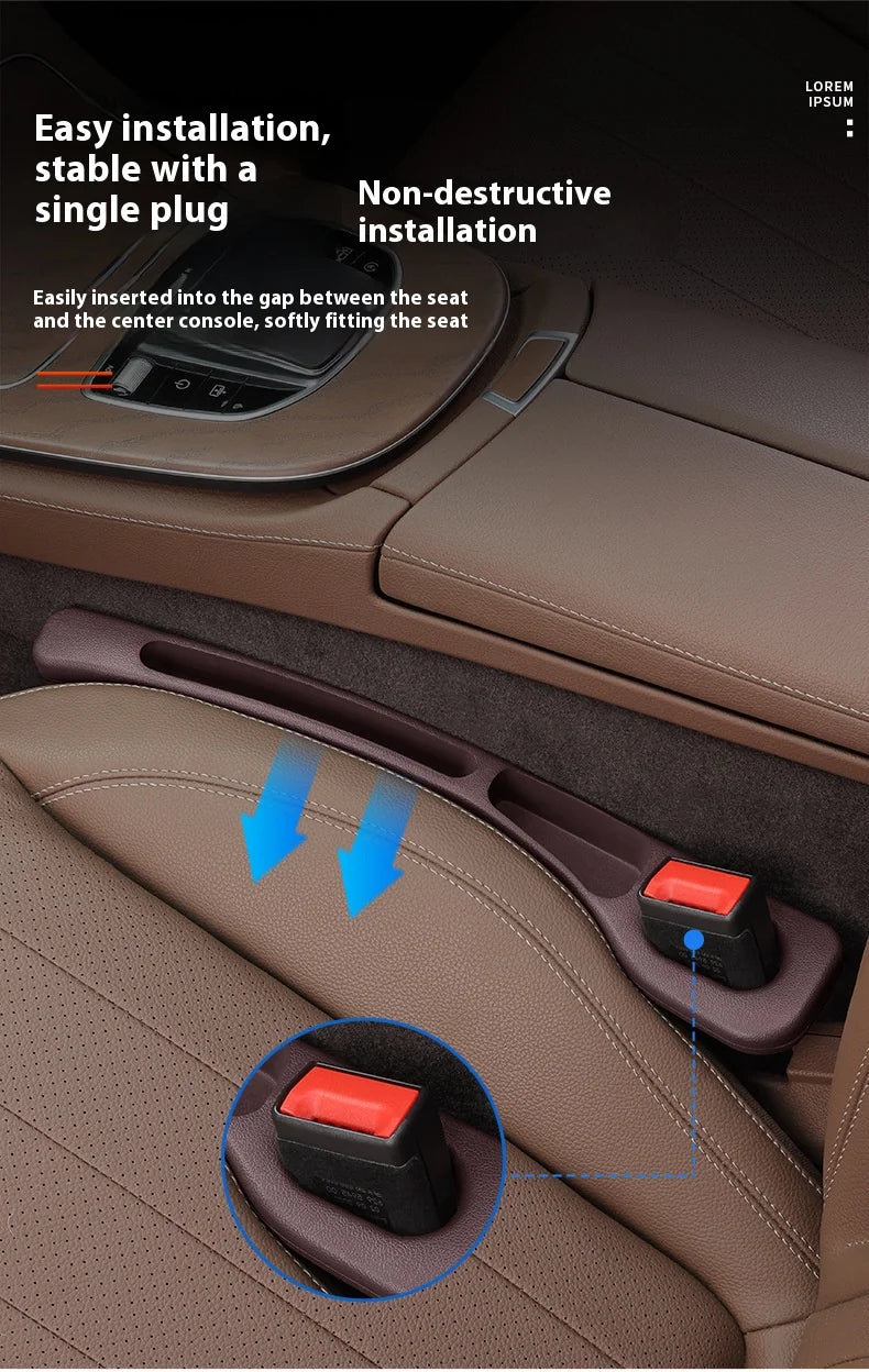 Universal Car Seat Gap Filler-Anti-Drop Organiser (2 Pack)
