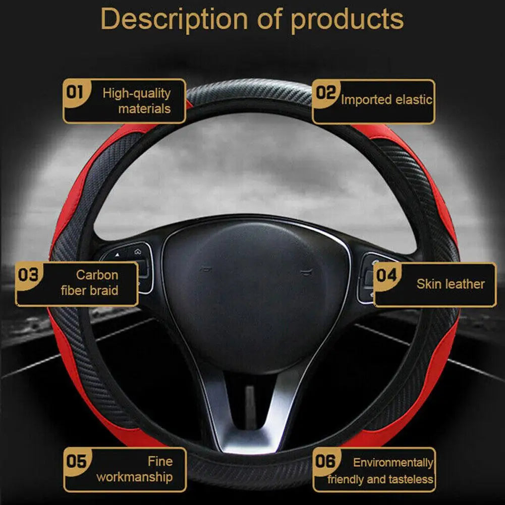 Car Steering Wheel Cover