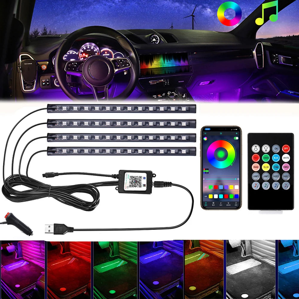 Smart LED Interior Car Lights