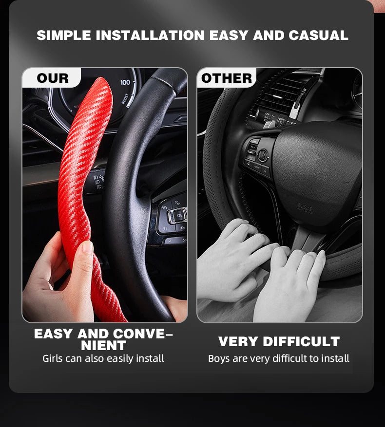 CarbonGrip Steering Wheel Upgrade