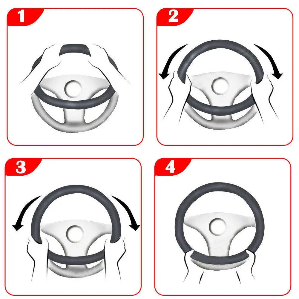 Car Steering Wheel Cover