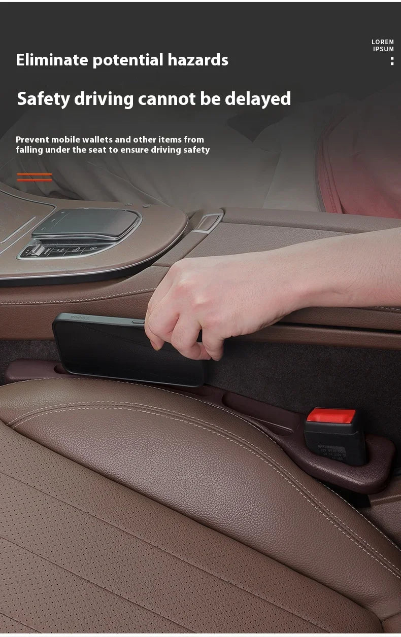 Universal Car Seat Gap Filler-Anti-Drop Organiser (2 Pack)